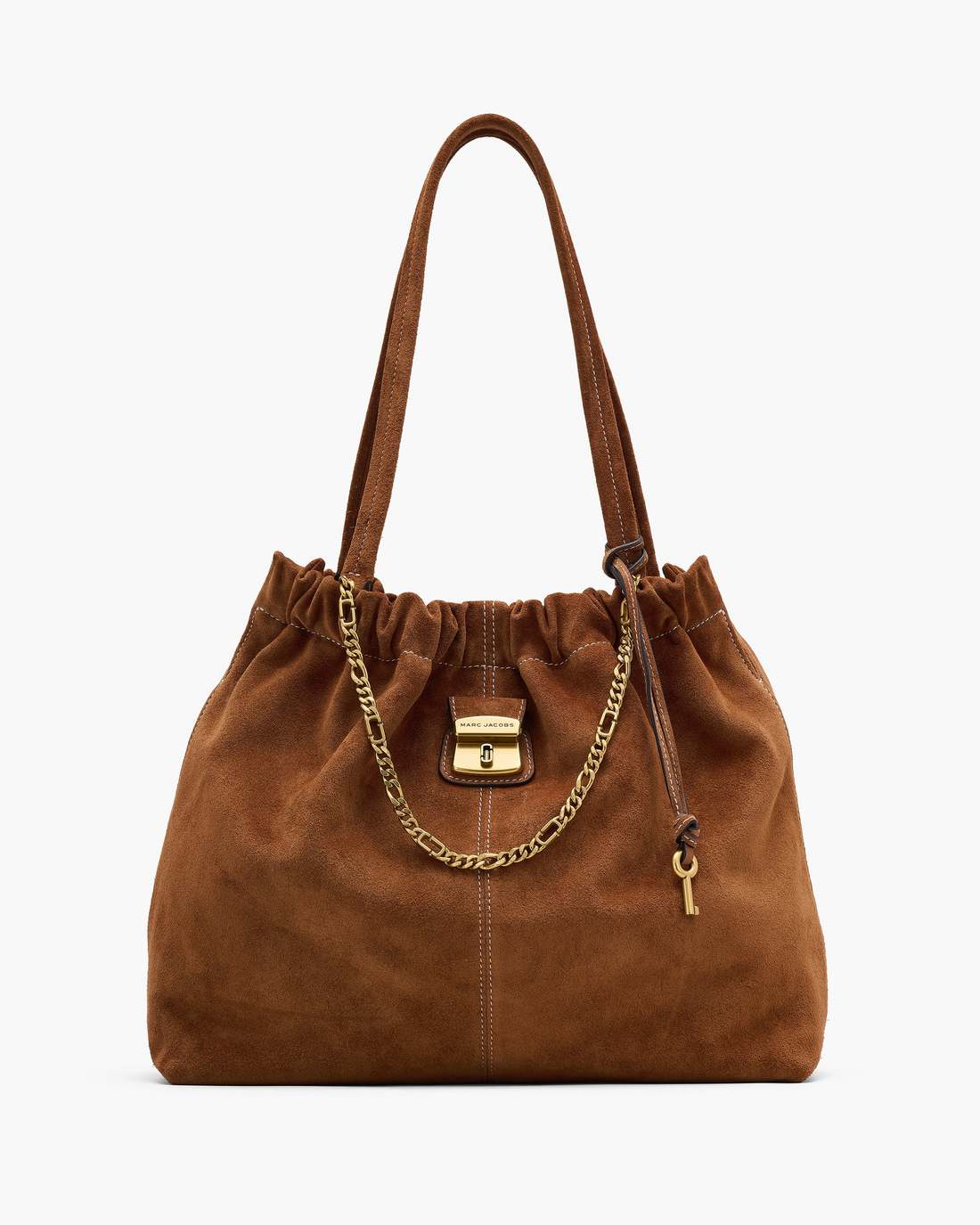 The Suede Cristina Tote Copper - Marc Jacobs