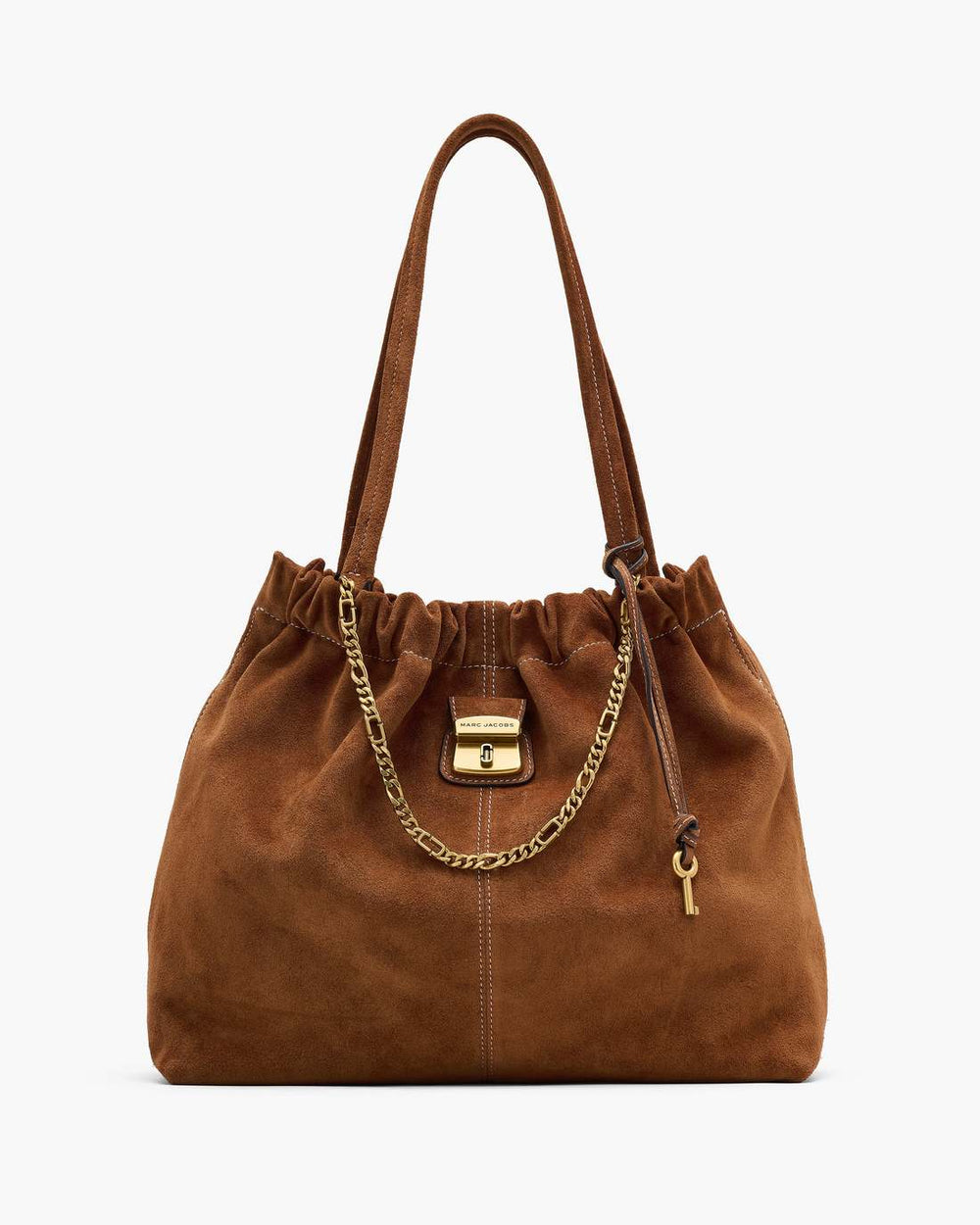 The Suede Cristina Tote Copper - Marc Jacobs