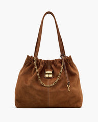 The Suede Cristina Tote Copper - Marc Jacobs