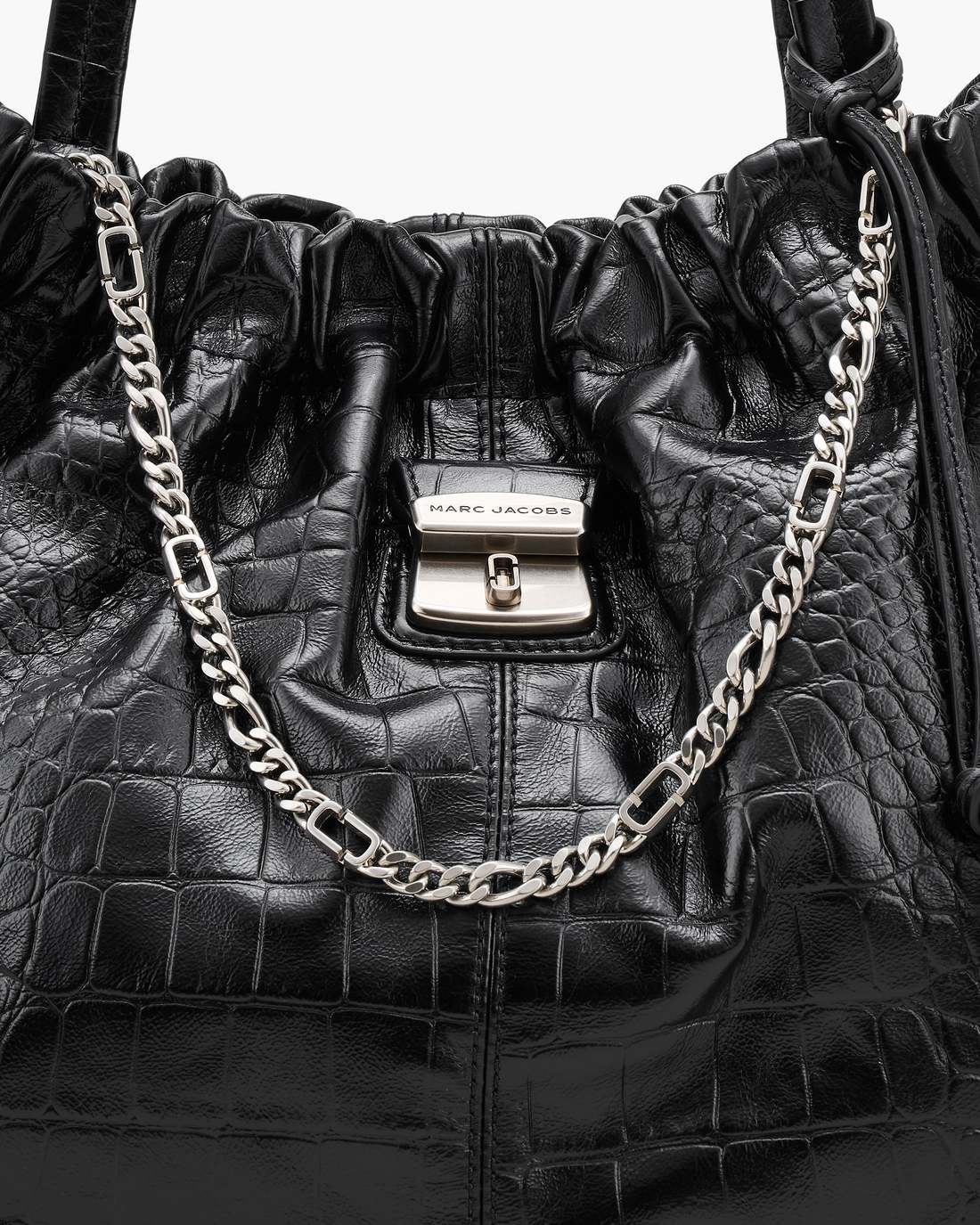 The Croc Cristina Tote Black - Marc Jacobs