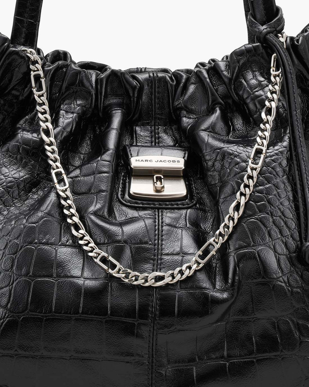 The Croc Cristina Tote Black - Marc Jacobs
