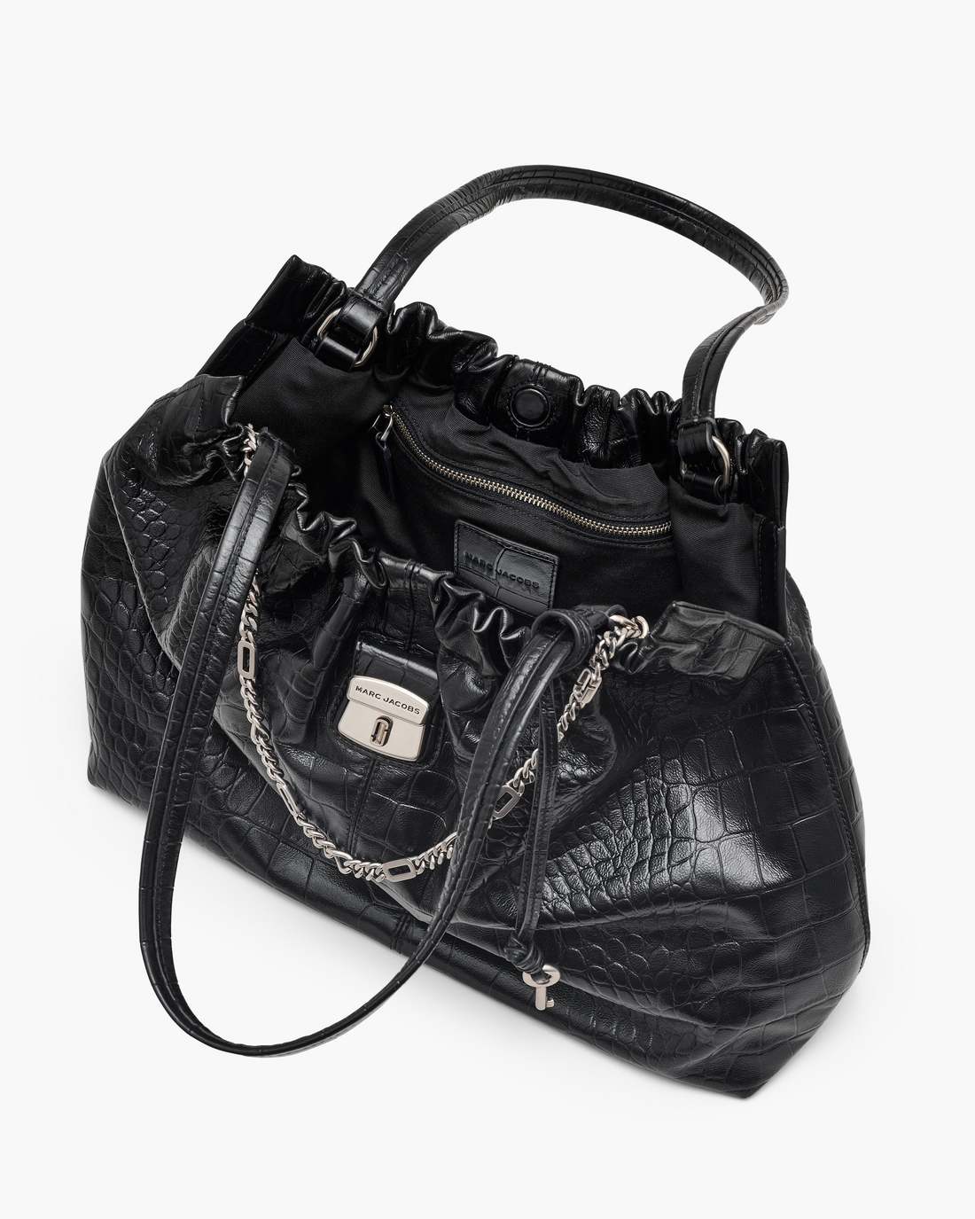 The Croc Cristina Tote Black - Marc Jacobs