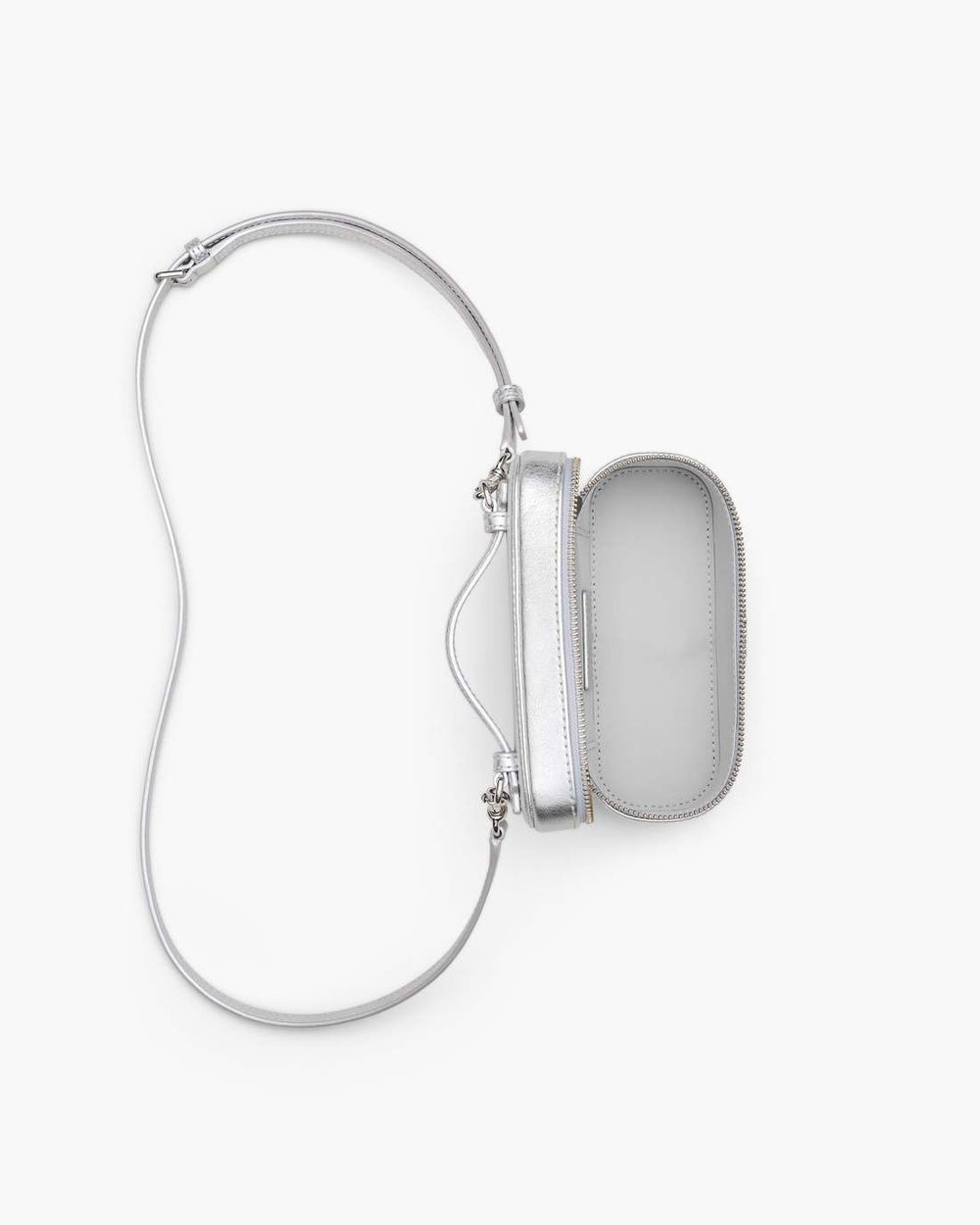 The Metallic Everyday Vanity Bag Silver - Marc Jacobs