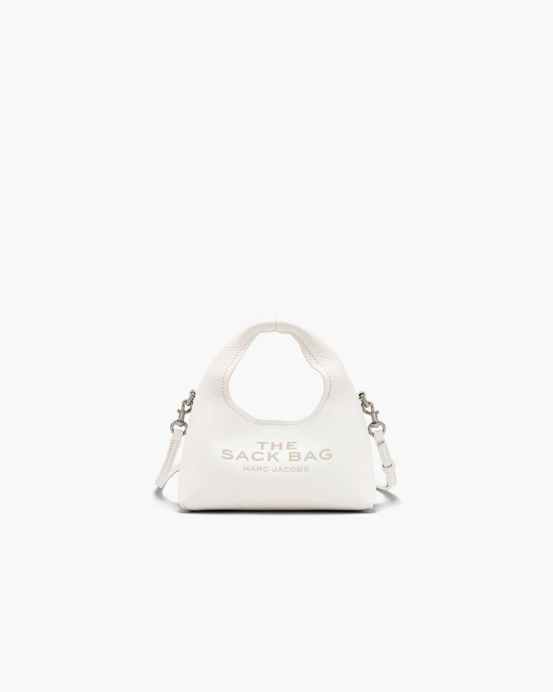 The Micro Crossbody Sack Bag White - Marc Jacobs