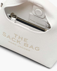 The Micro Crossbody Sack Bag White - Marc Jacobs