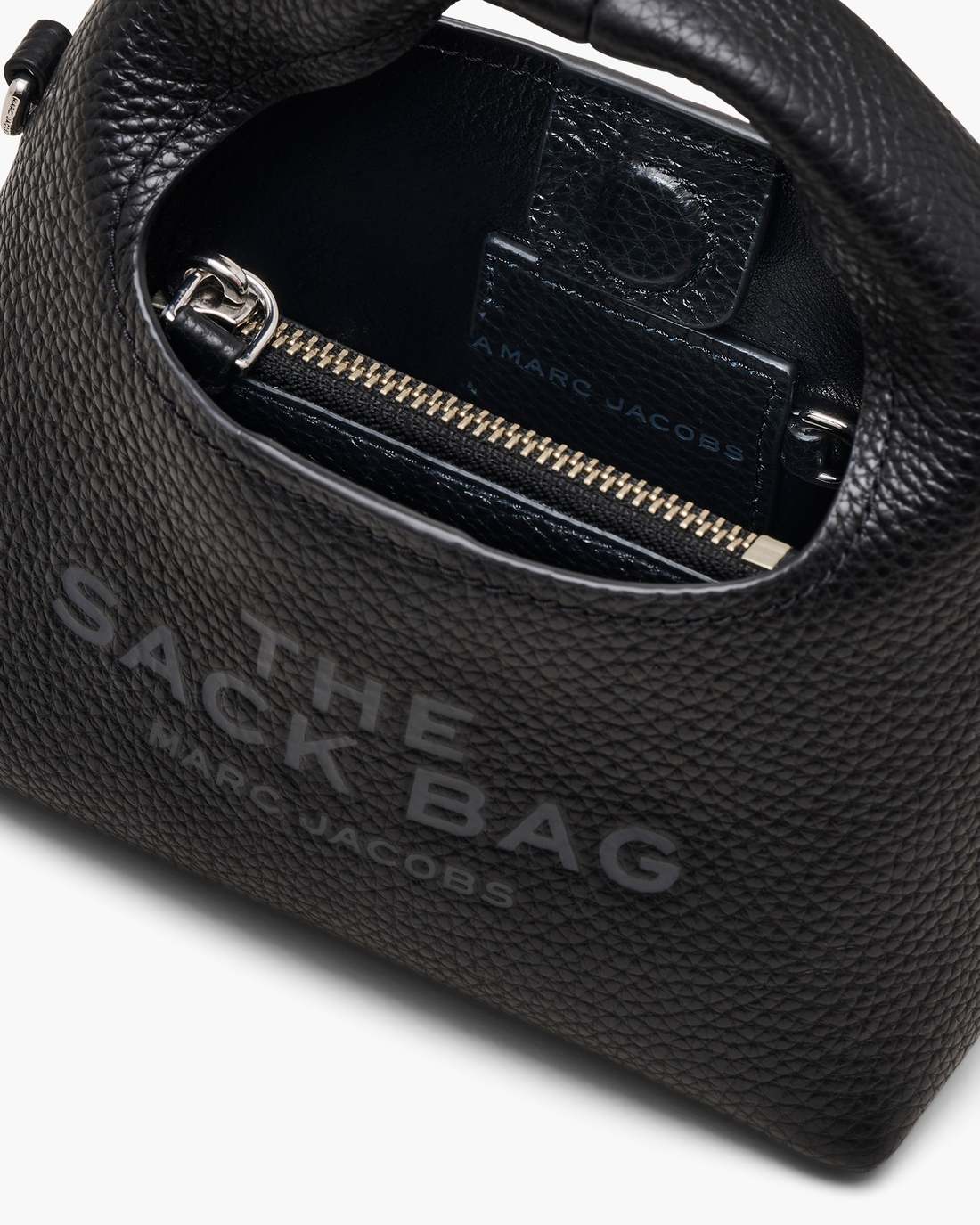 The Micro Crossbody Sack Bag Black - Marc Jacobs