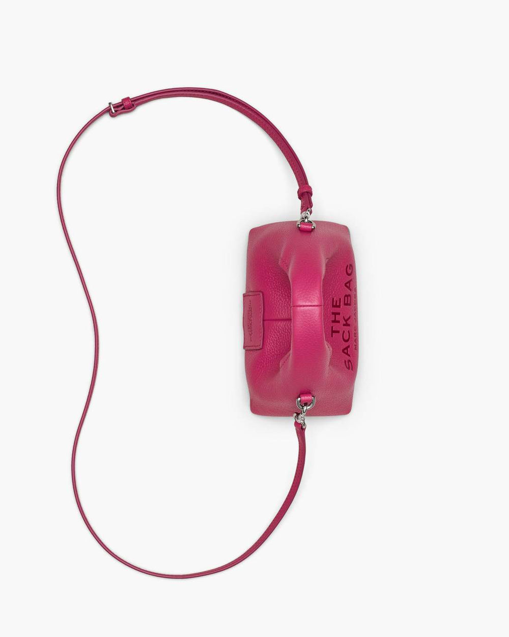 The Micro Crossbody Sack Bag Raspberry Pink - Marc Jacobs