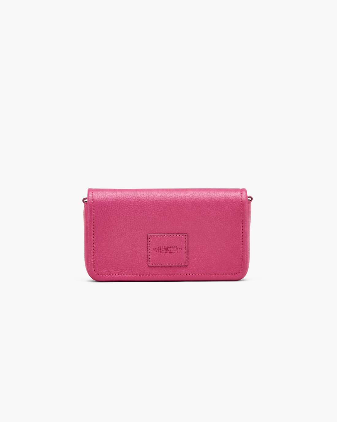 The Leather Mini Bag Raspberry Pink - Marc Jacobs