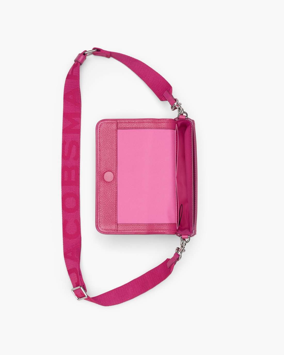 The Leather Mini Bag Raspberry Pink - Marc Jacobs