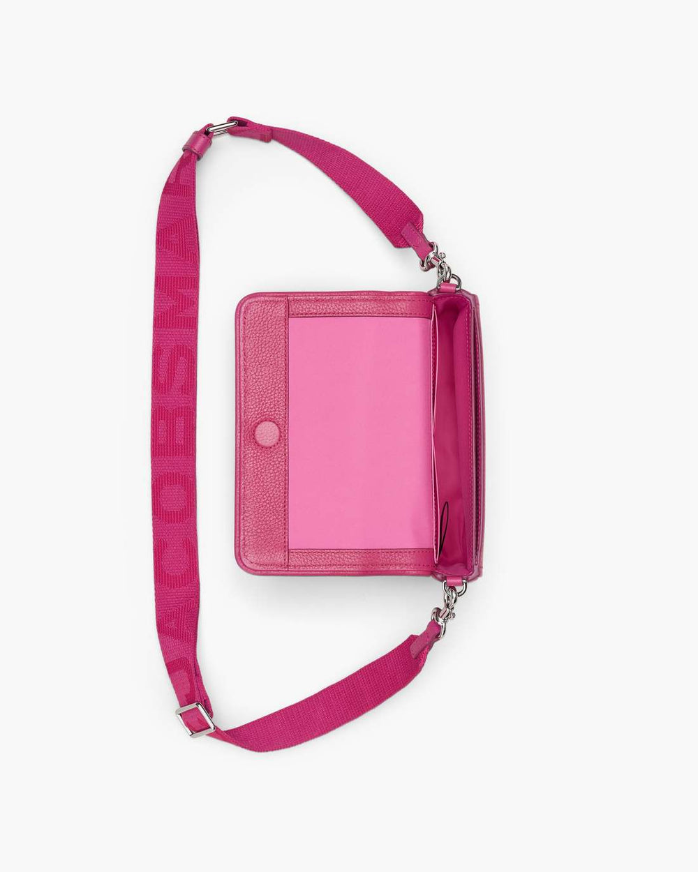 The Leather Mini Bag Raspberry Pink - Marc Jacobs