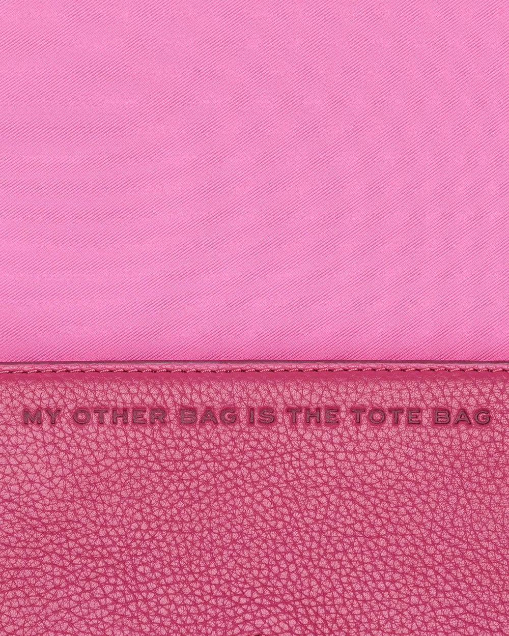 The Leather Mini Bag Raspberry Pink - Marc Jacobs