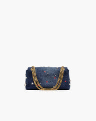 The Trinket Charm Denim Dual Chain Mini Bag Medium Wash Multi - Marc Jacobs