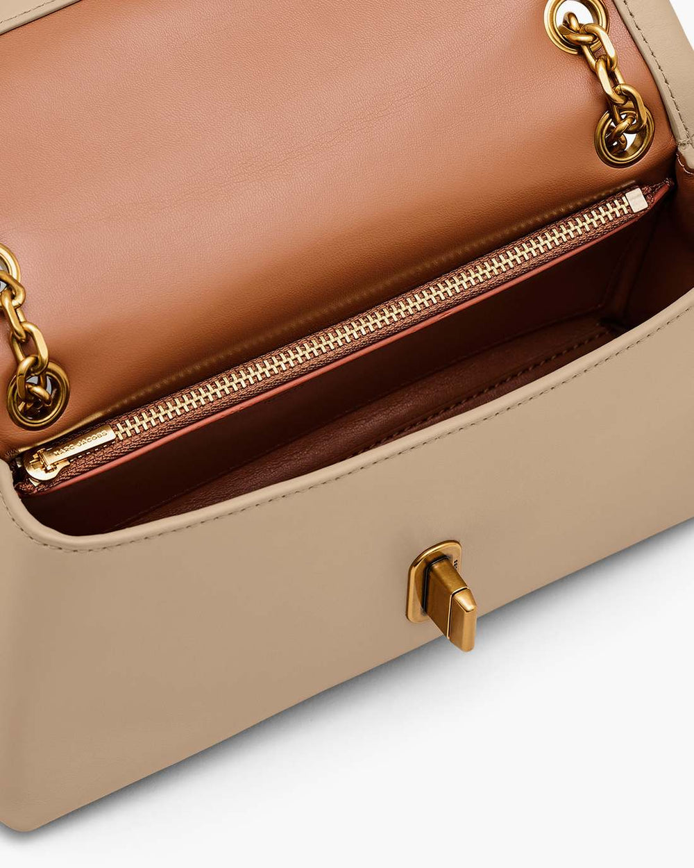 The Dual Chain Mini Bag Camel - Marc Jacobs