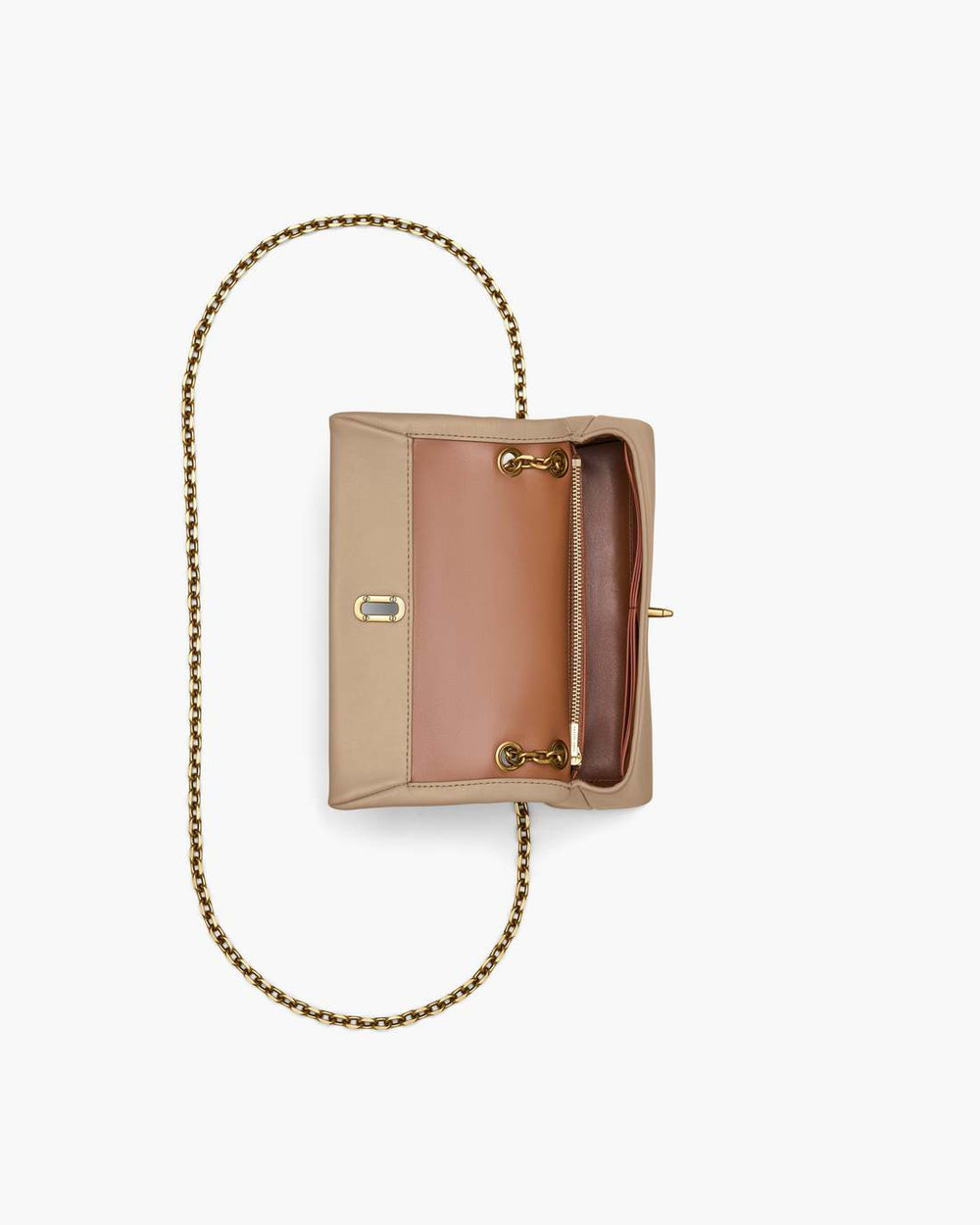 The Dual Chain Mini Bag Camel - Marc Jacobs