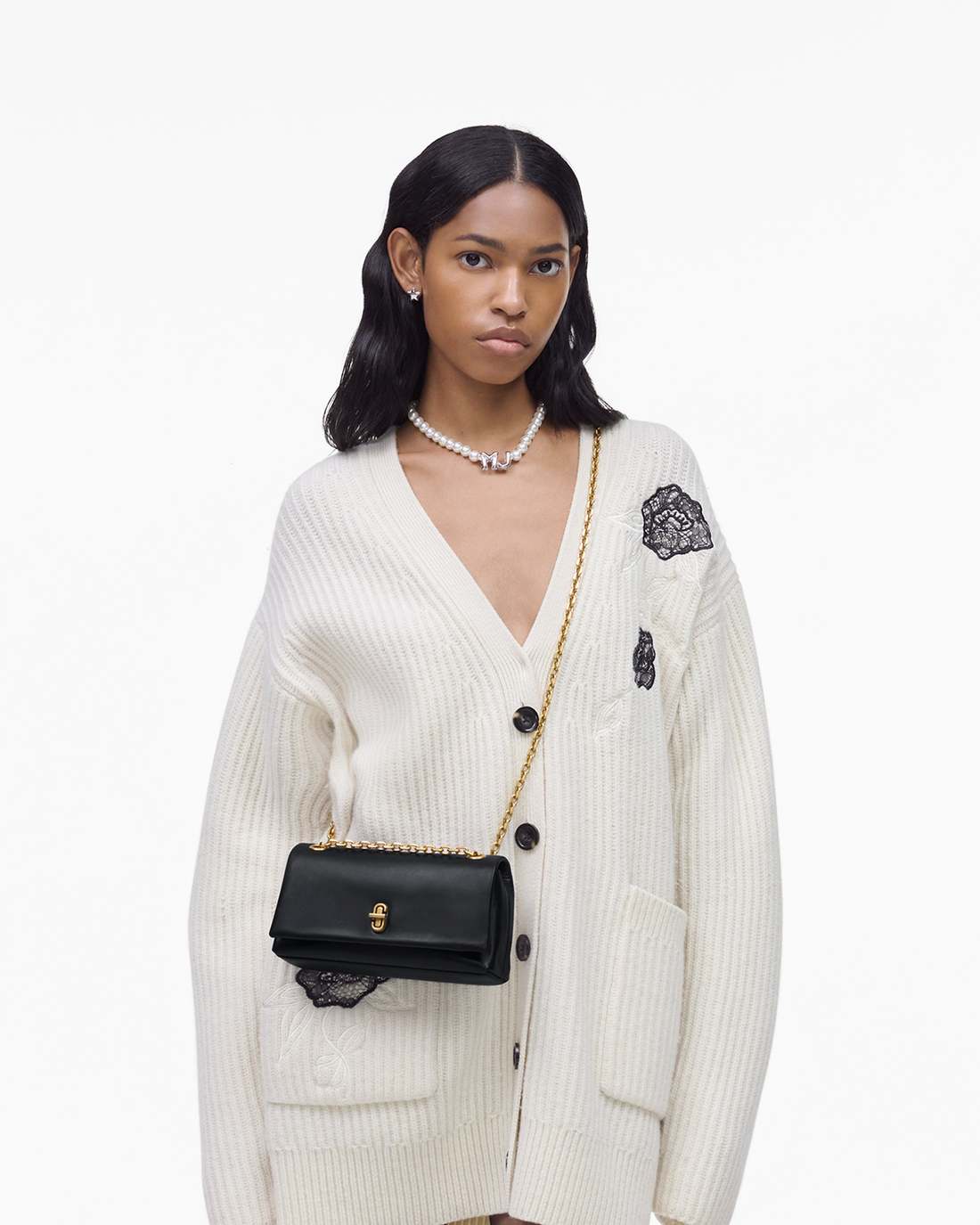 The Dual Chain Mini Bag Black - Marc Jacobs