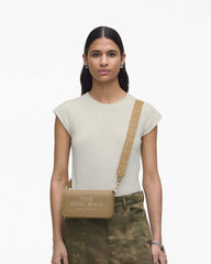 The Leather Mini Bag Camel - Marc Jacobs