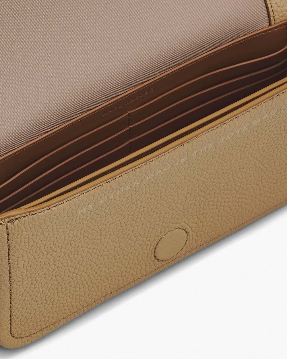 The Leather Mini Bag Camel - Marc Jacobs