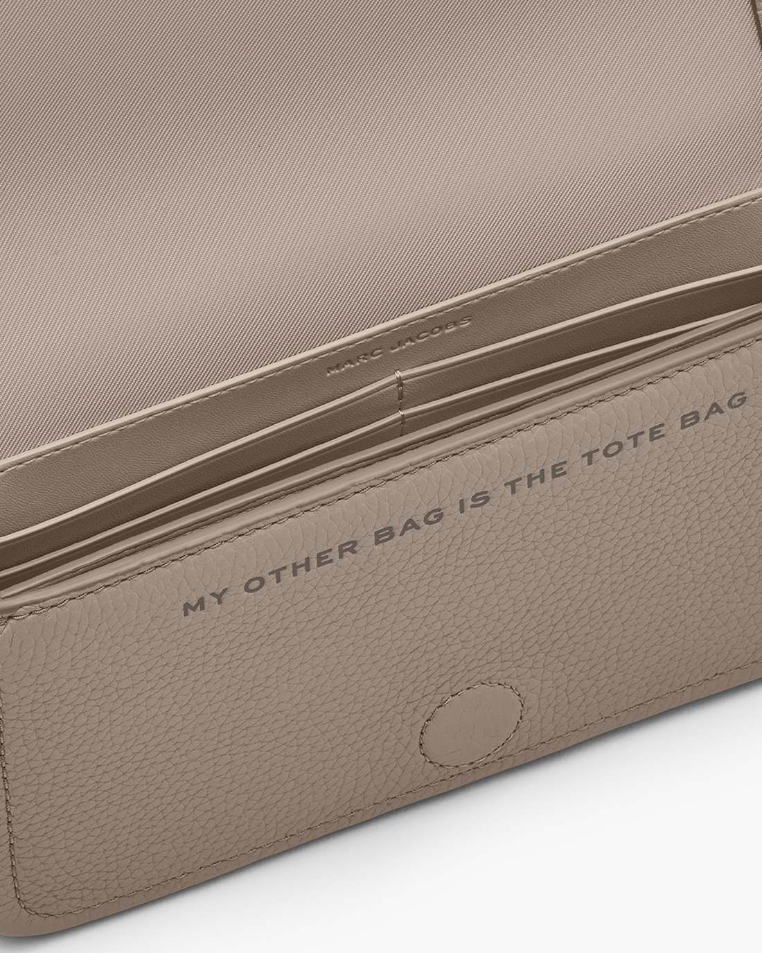 The Leather Mini Bag Cement - Marc Jacobs