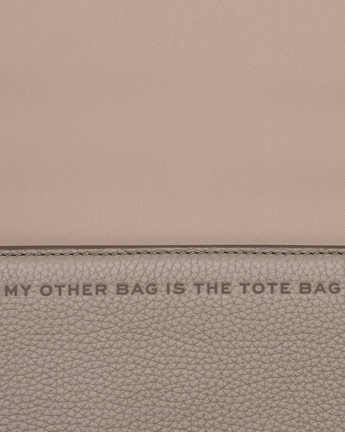 The Leather Mini Bag Cement - Marc Jacobs