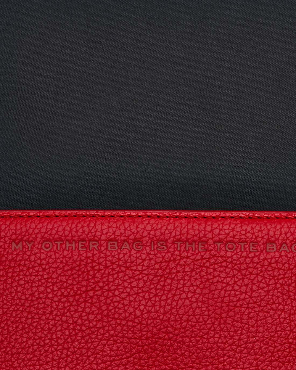 The Leather Mini Bag True Red - Marc Jacobs