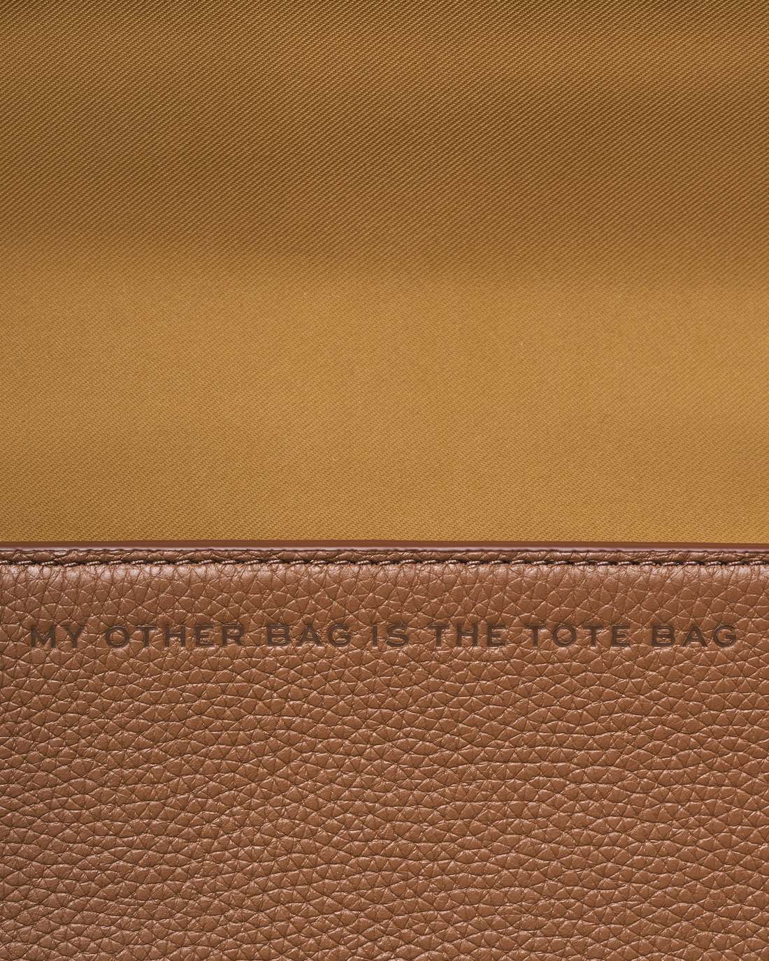 The Leather Mini Bag Argan Oil - Marc Jacobs