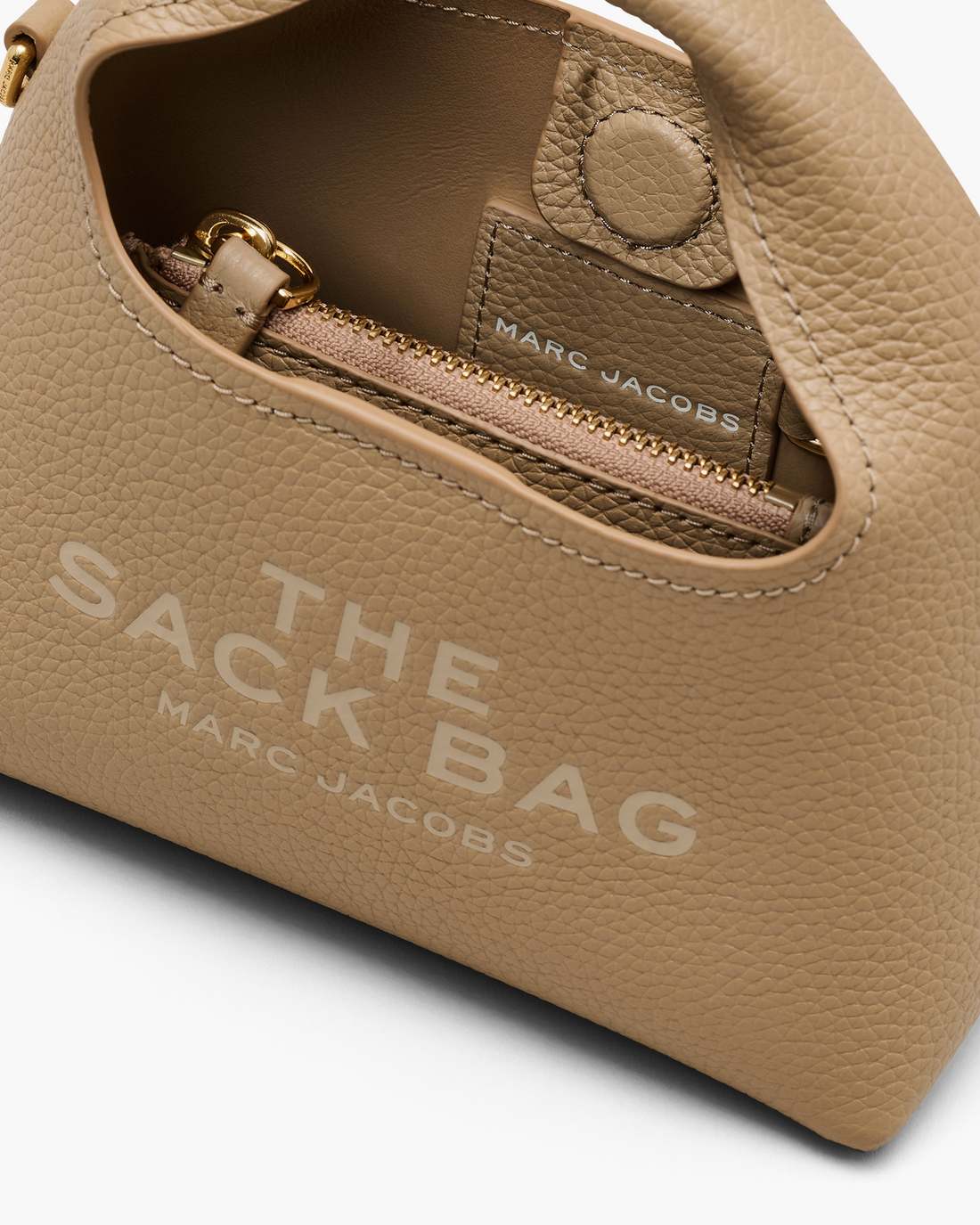 The Micro Crossbody Sack Bag Camel - Marc Jacobs