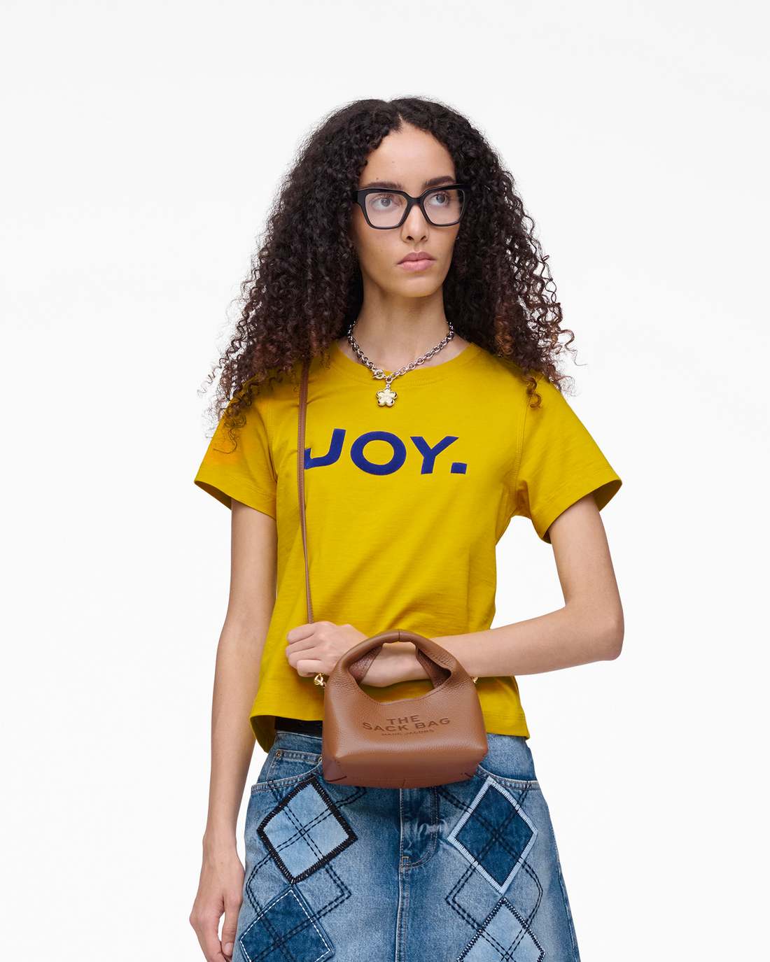The Micro Crossbody Sack Bag Argan Oil - Marc Jacobs