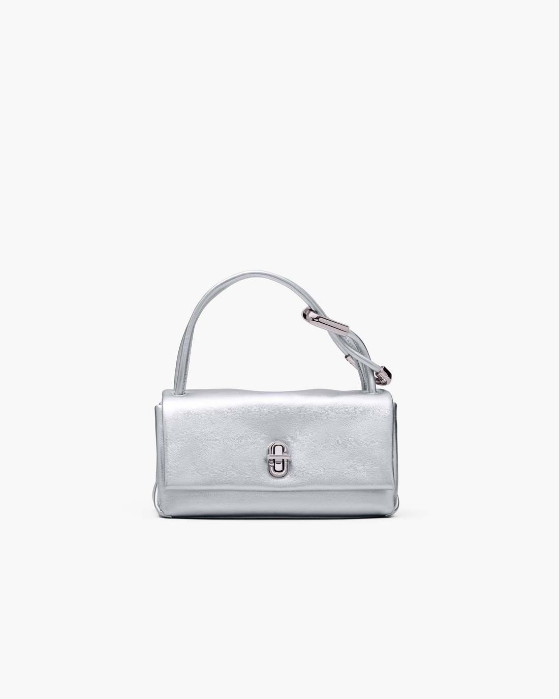 The Metallic Mini Dual Bag Silver - Marc Jacobs