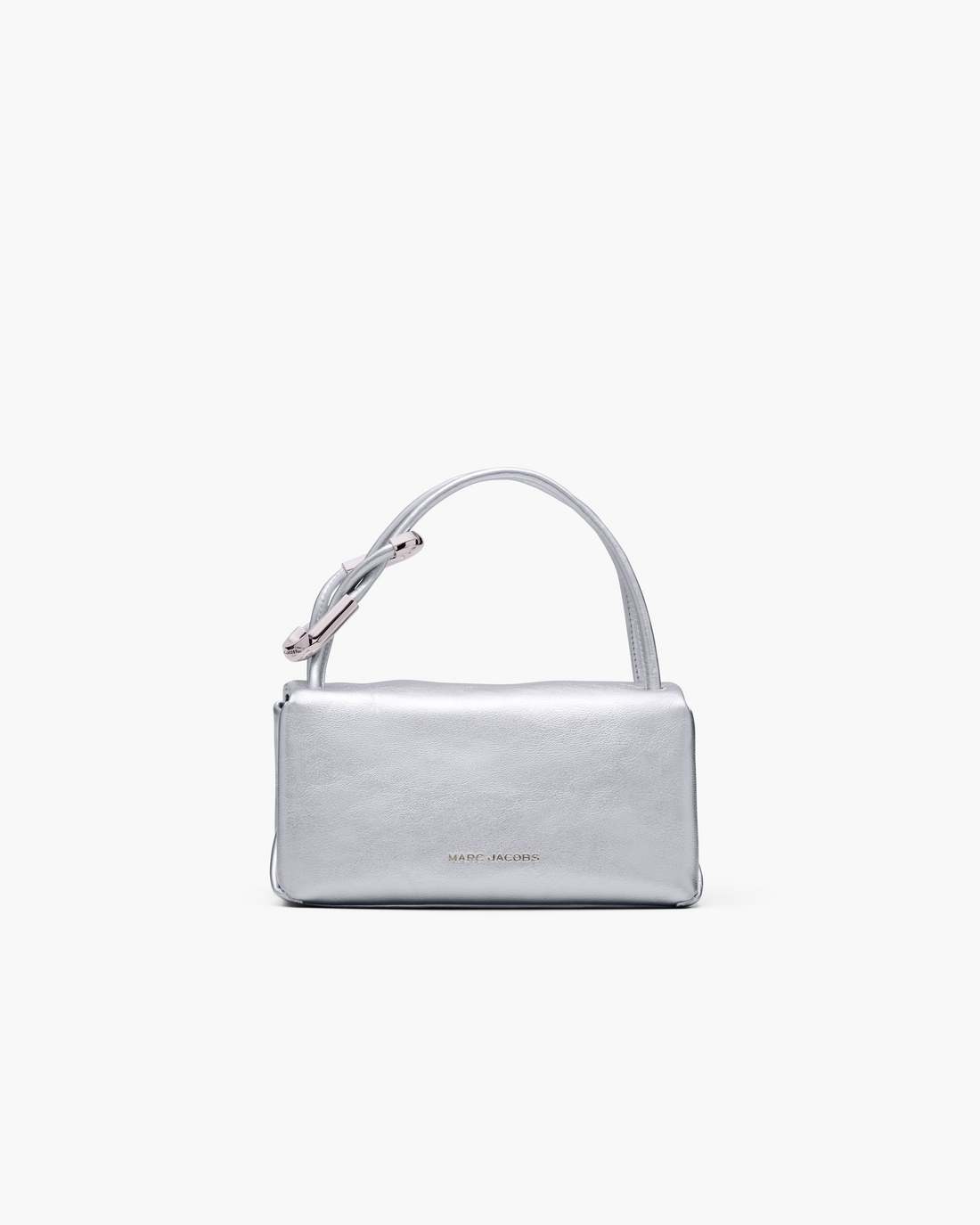 The Metallic Mini Dual Bag Silver - Marc Jacobs