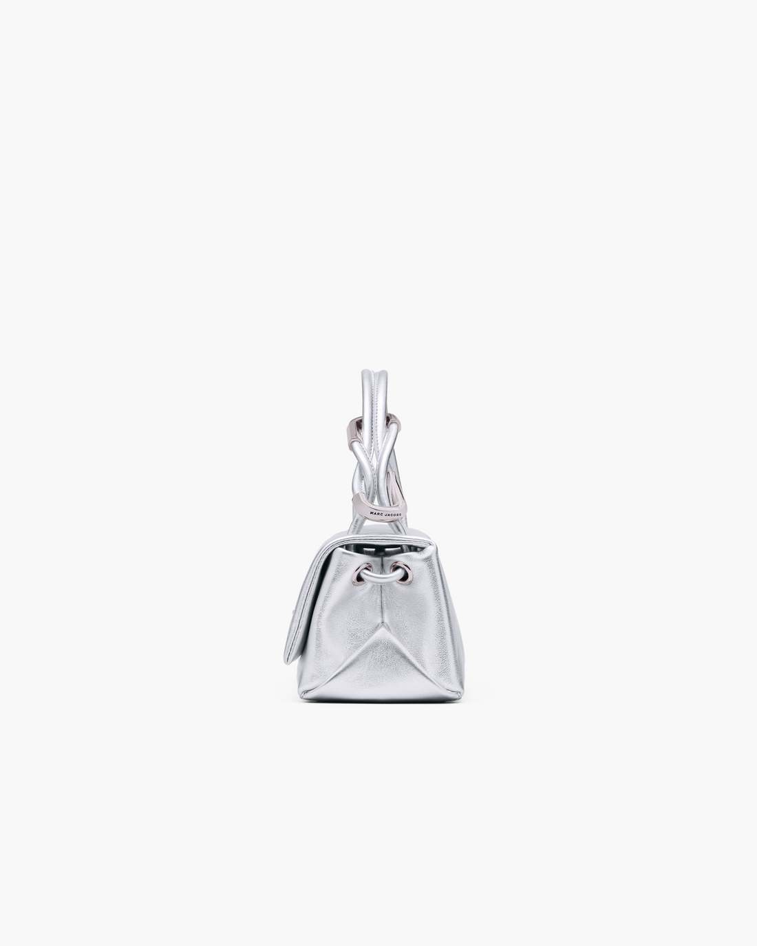 The Metallic Mini Dual Bag Silver - Marc Jacobs