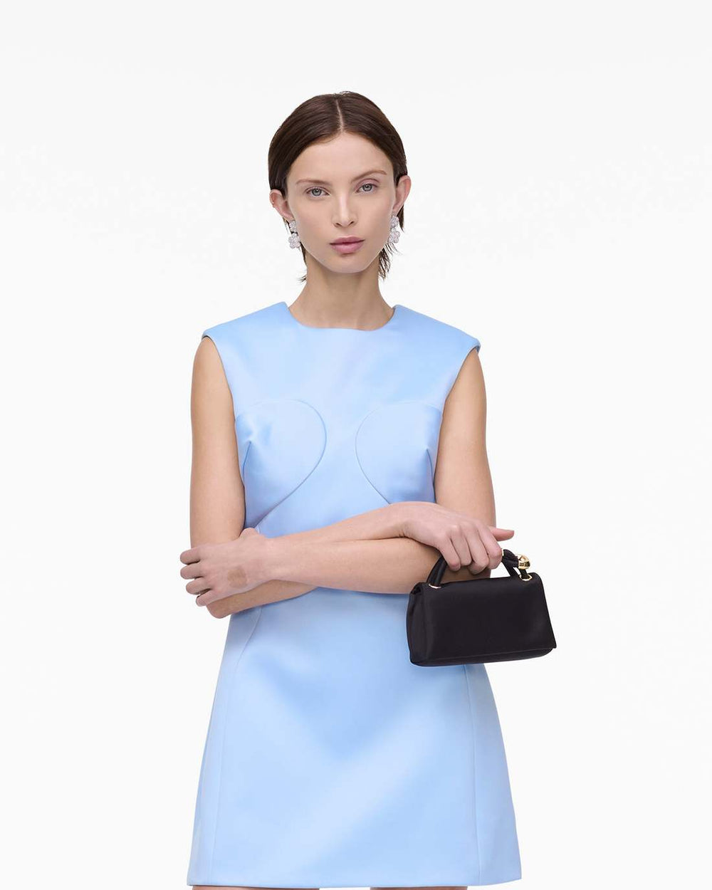 The Satin Micro Dual Bag Black - Marc Jacobs