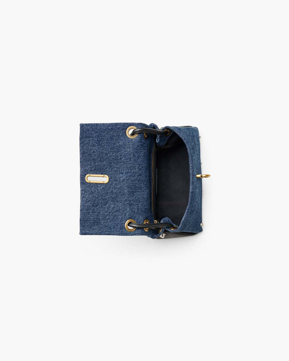 The Trinket Charm Denim Mini Dual Bag Medium Wash Multi - Marc Jacobs