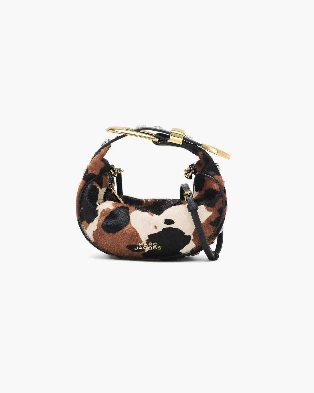 The Cow Haircalf Party Bag Mocha Multi - Marc Jacobs