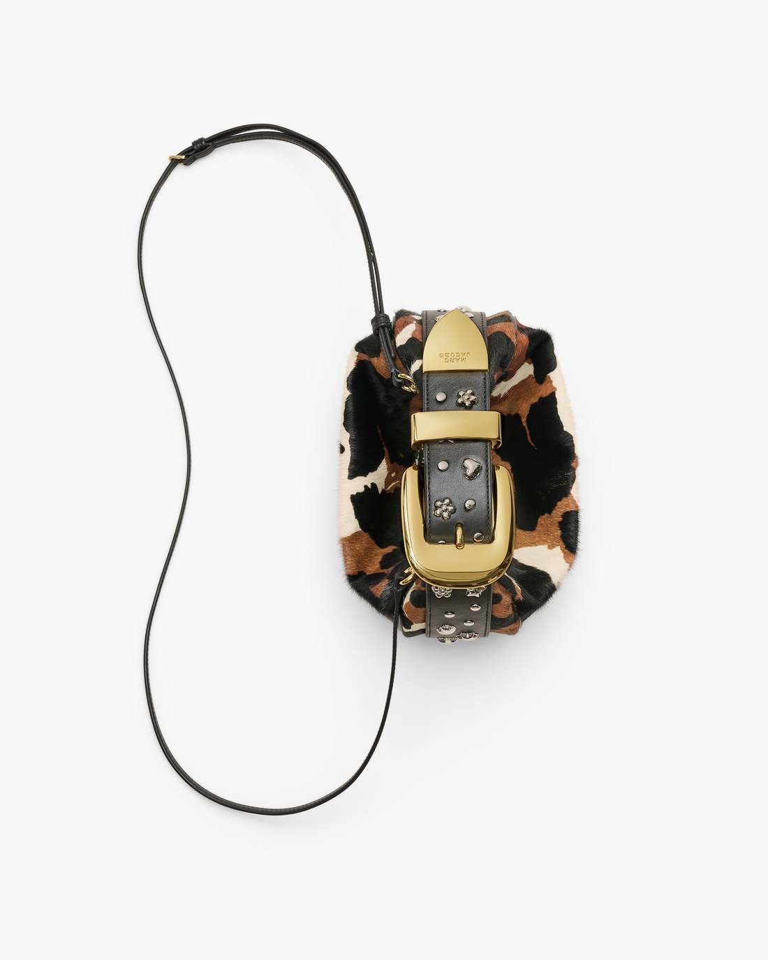 The Cow Haircalf Party Bag Mocha Multi - Marc Jacobs