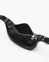 The Crinkle Patent Party Bag Black - Marc Jacobs