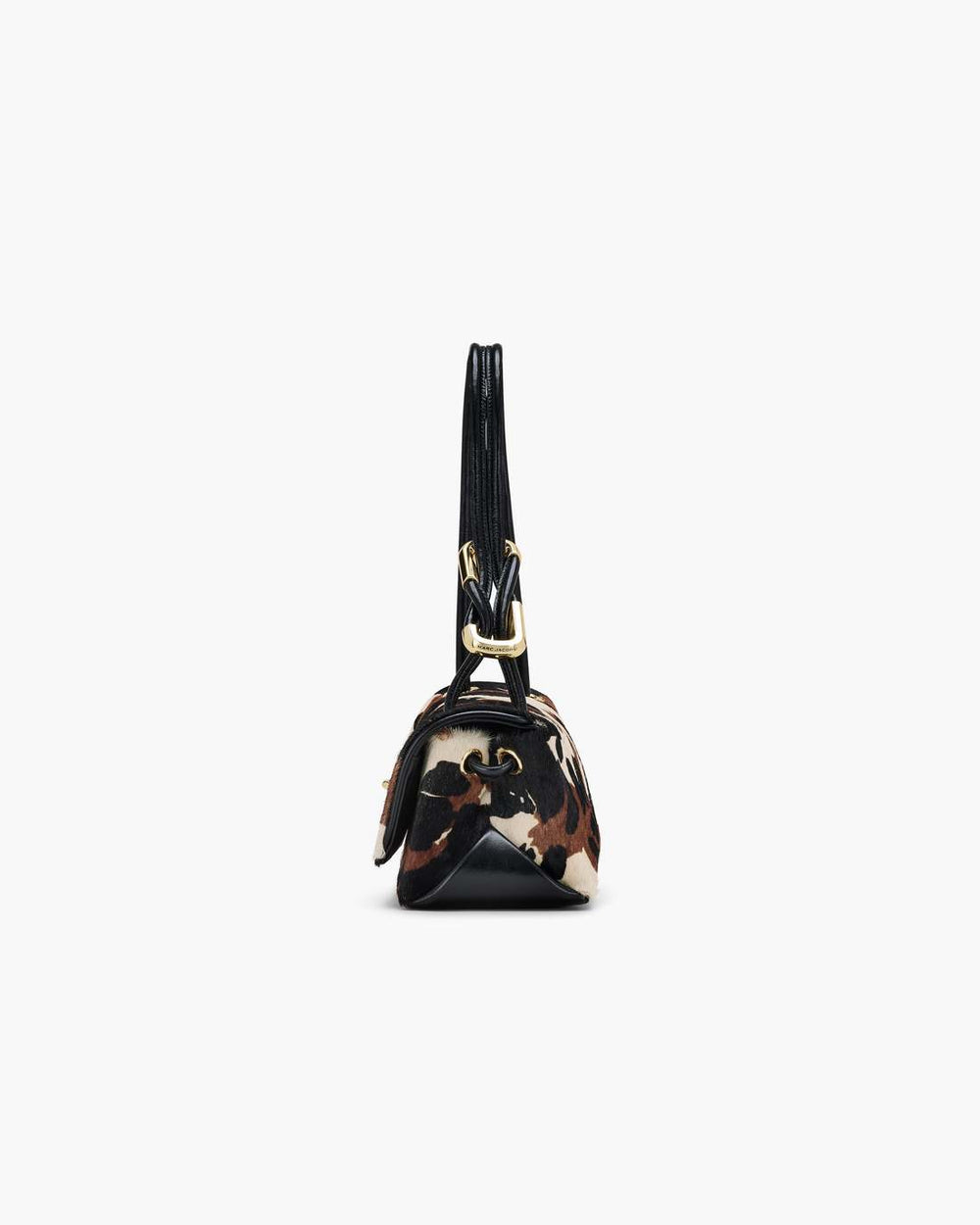 The Cow Haircalf Mini Dual Shoulder Bag Mocha Multi - Marc Jacobs