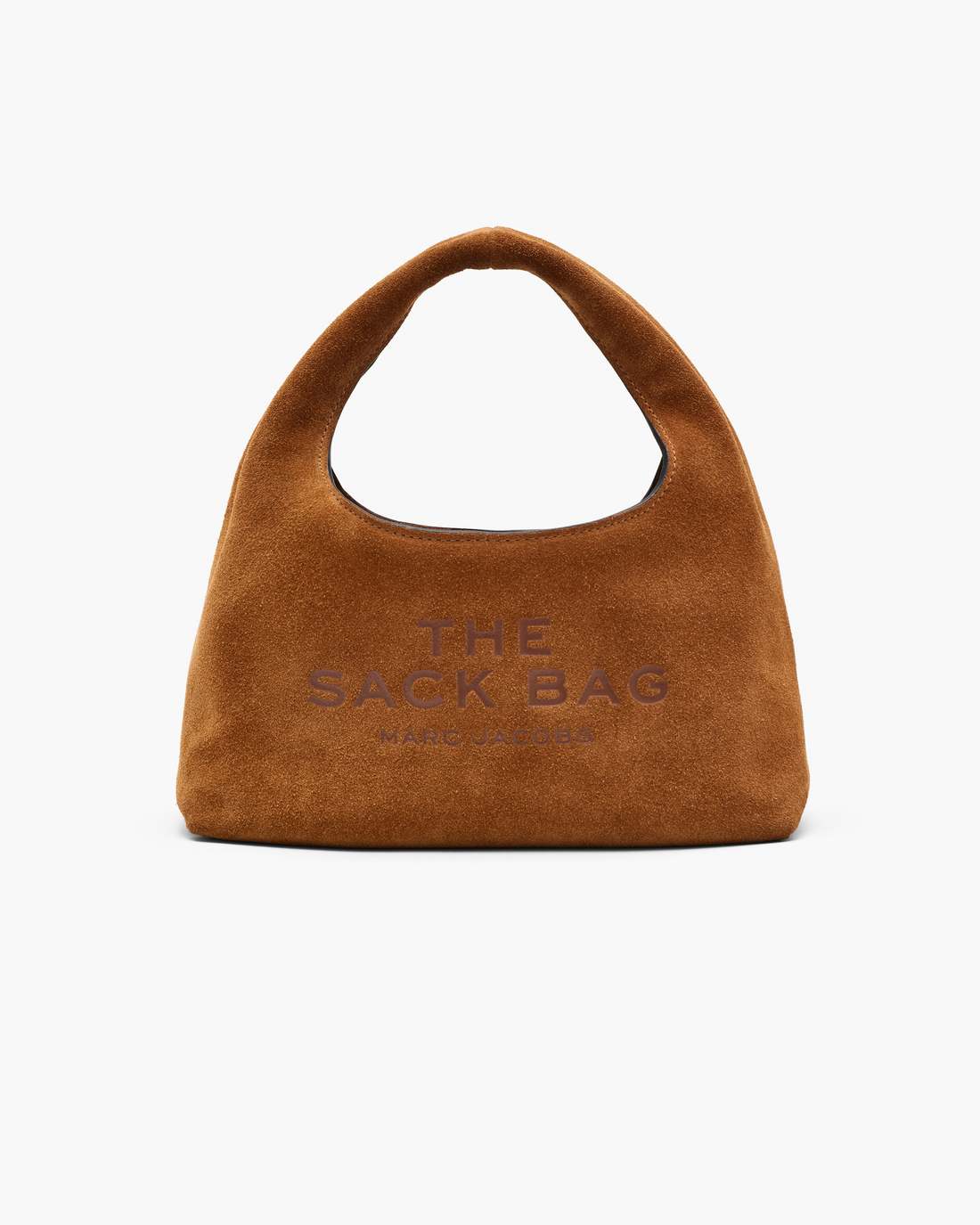 The Suede Mini Sack Bag Copper - Marc Jacobs