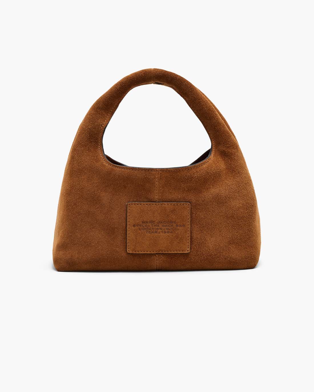 The Suede Mini Sack Bag Copper - Marc Jacobs