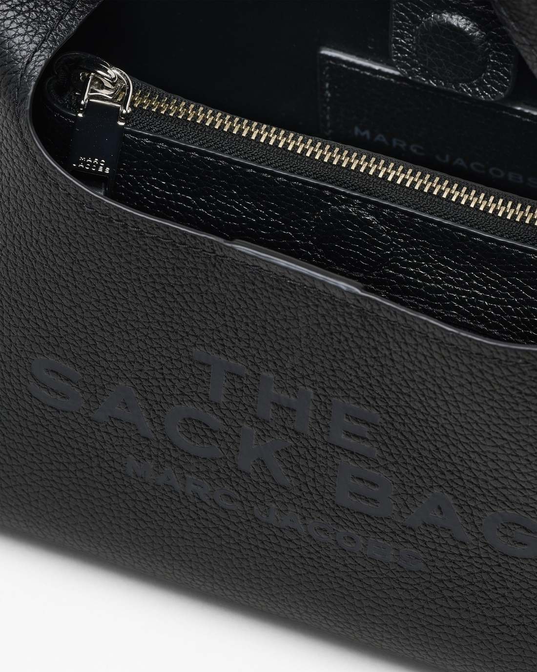 The Mini Sack Bag Tonal Black - Marc Jacobs