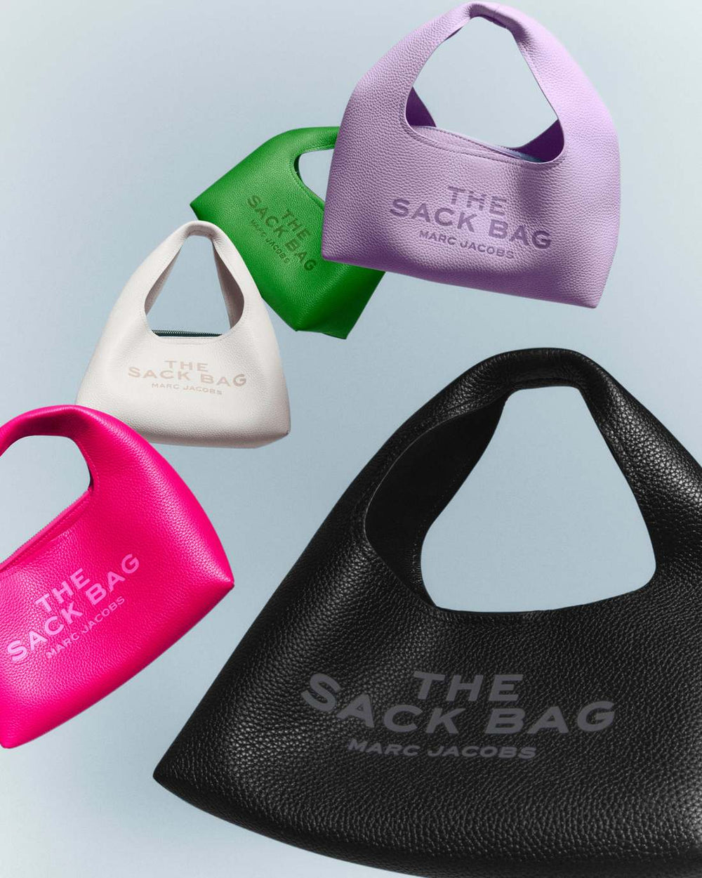 The Mini Sack Bag Tonal Black - Marc Jacobs