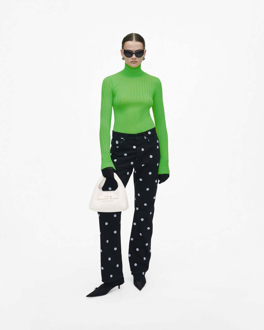 The Mini Sack Bag White - Marc Jacobs