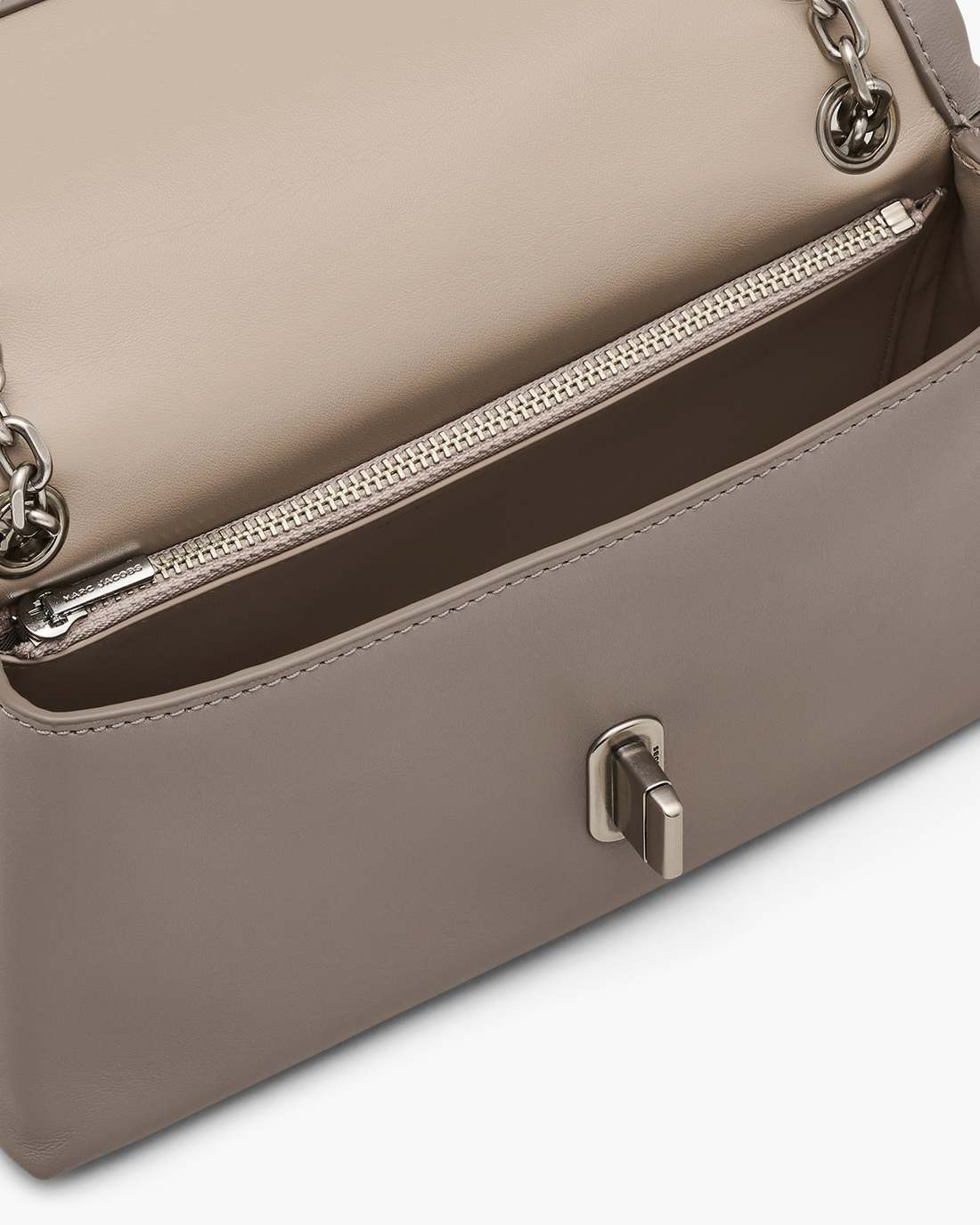 The Dual Chain Mini Bag Cement - Marc Jacobs