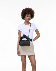 The Bow Nylon Mini Sack Bag Black - Marc Jacobs