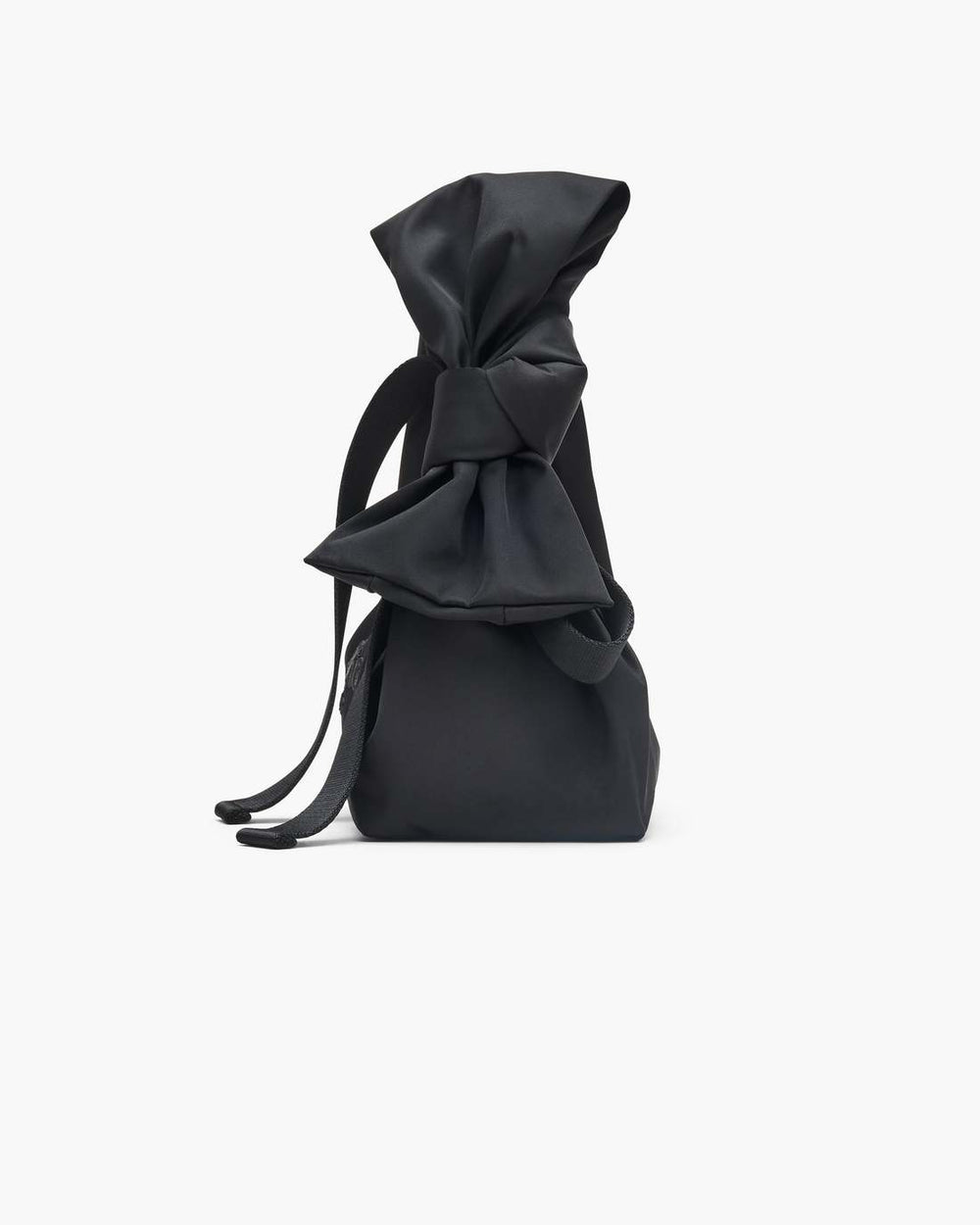 The Bow Nylon Mini Sack Bag Black - Marc Jacobs