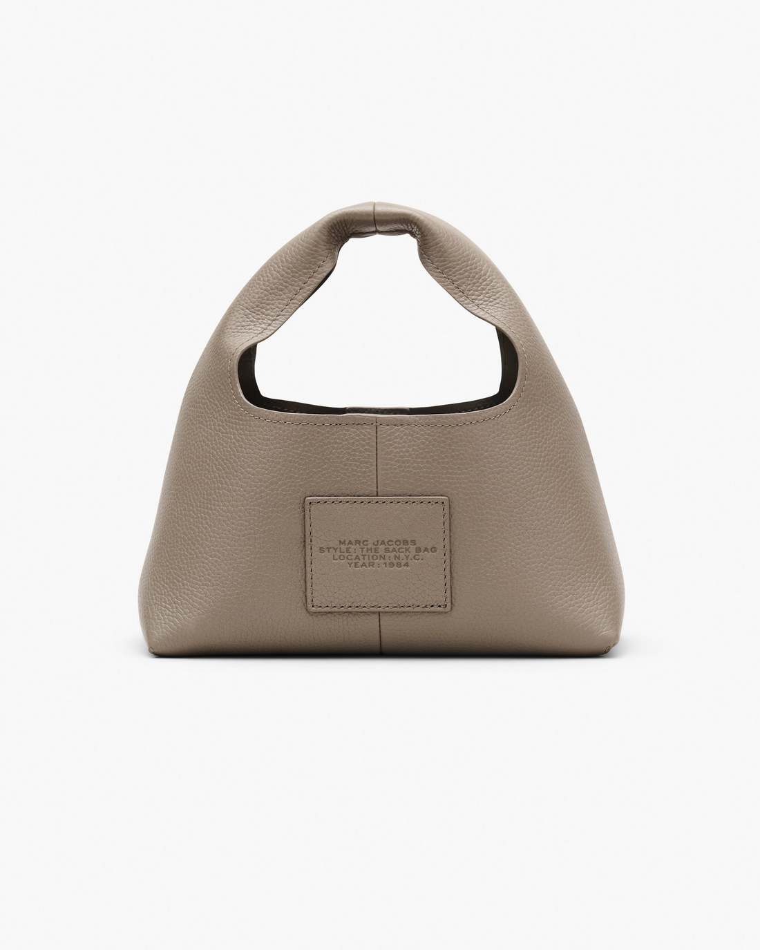 The Mini Sack Bag Cement - Marc Jacobs