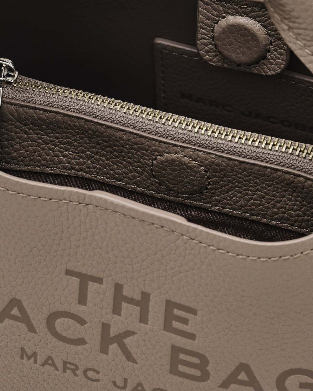 The Mini Sack Bag Cement - Marc Jacobs