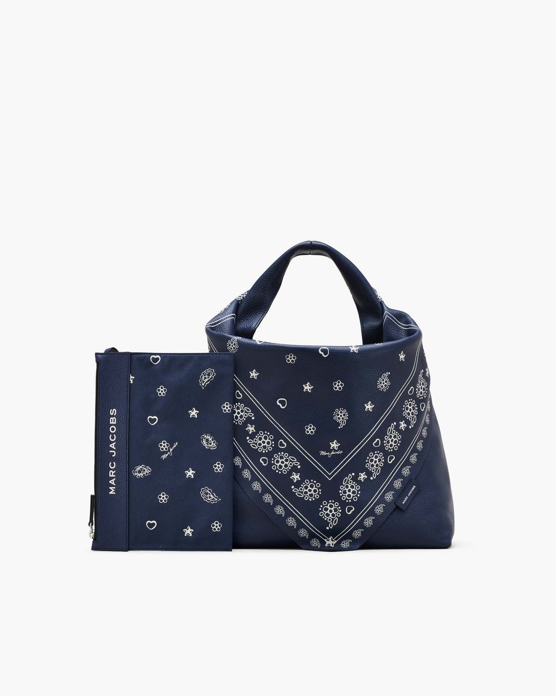 The Bandana Sack Bag Navy Multi - Marc Jacobs