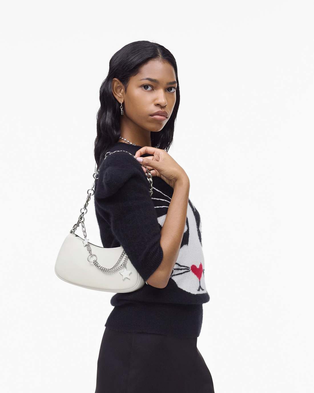 The Star Charm Shoulder Bag Cotton - Marc Jacobs