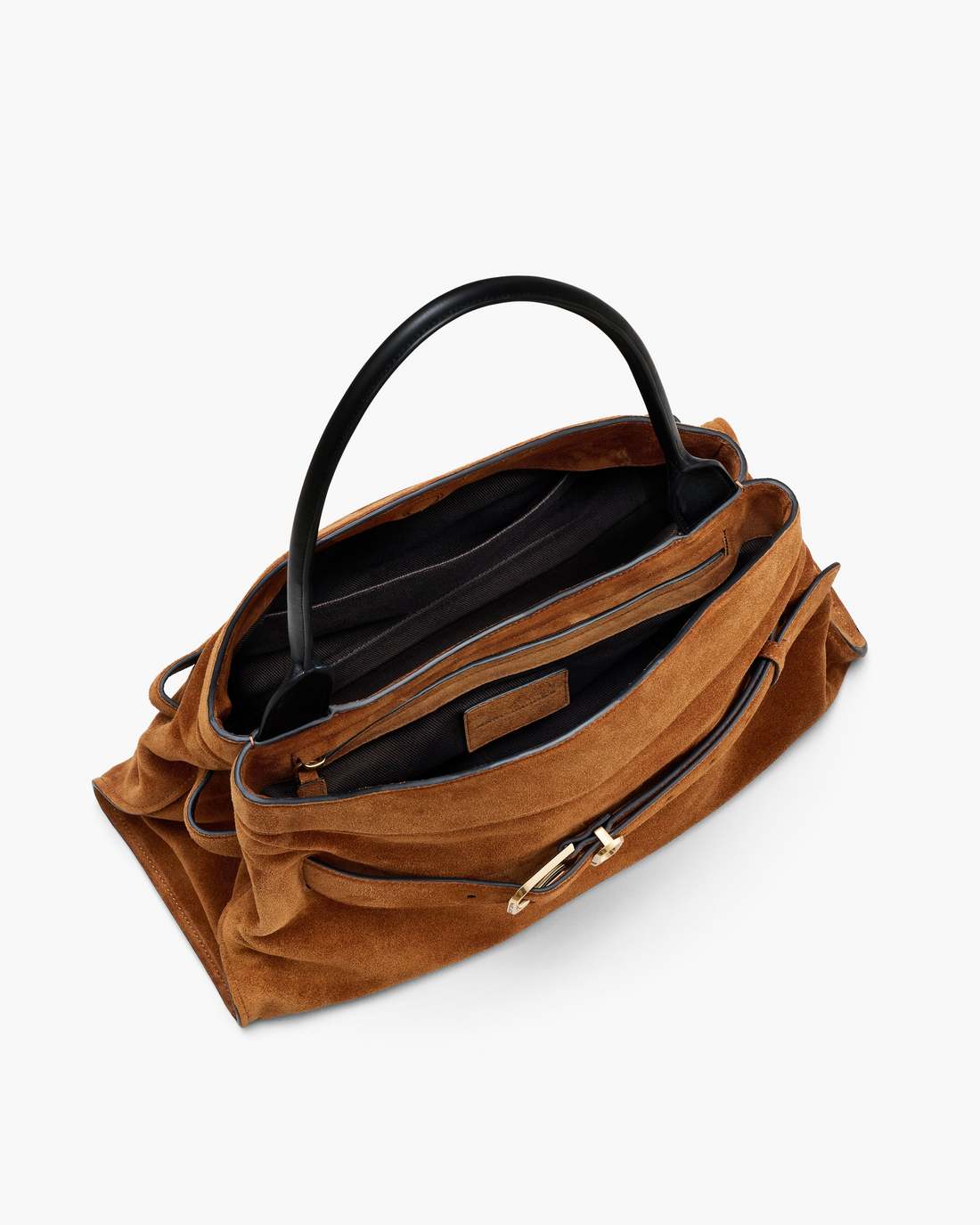 The Suede Dakota Satchel Copper - Marc Jacobs