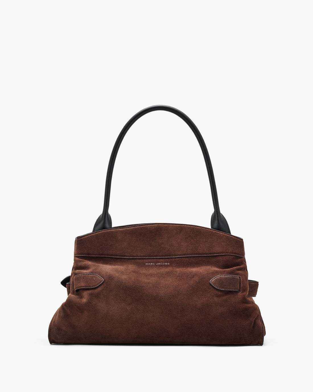 The Suede Dakota Satchel Dark Brown - Marc Jacobs